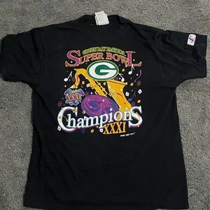 Vintage 1997 Packers super bowl championship Tee Medium